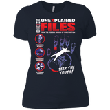 T-Shirts Midnight Navy / X-Small Unexplained Files Women's Premium T-Shirt