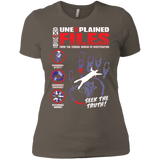 T-Shirts Warm Grey / X-Small Unexplained Files Women's Premium T-Shirt