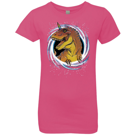T-Shirts Hot Pink / YXS Unicornsaurus-Rex Girls Premium T-Shirt