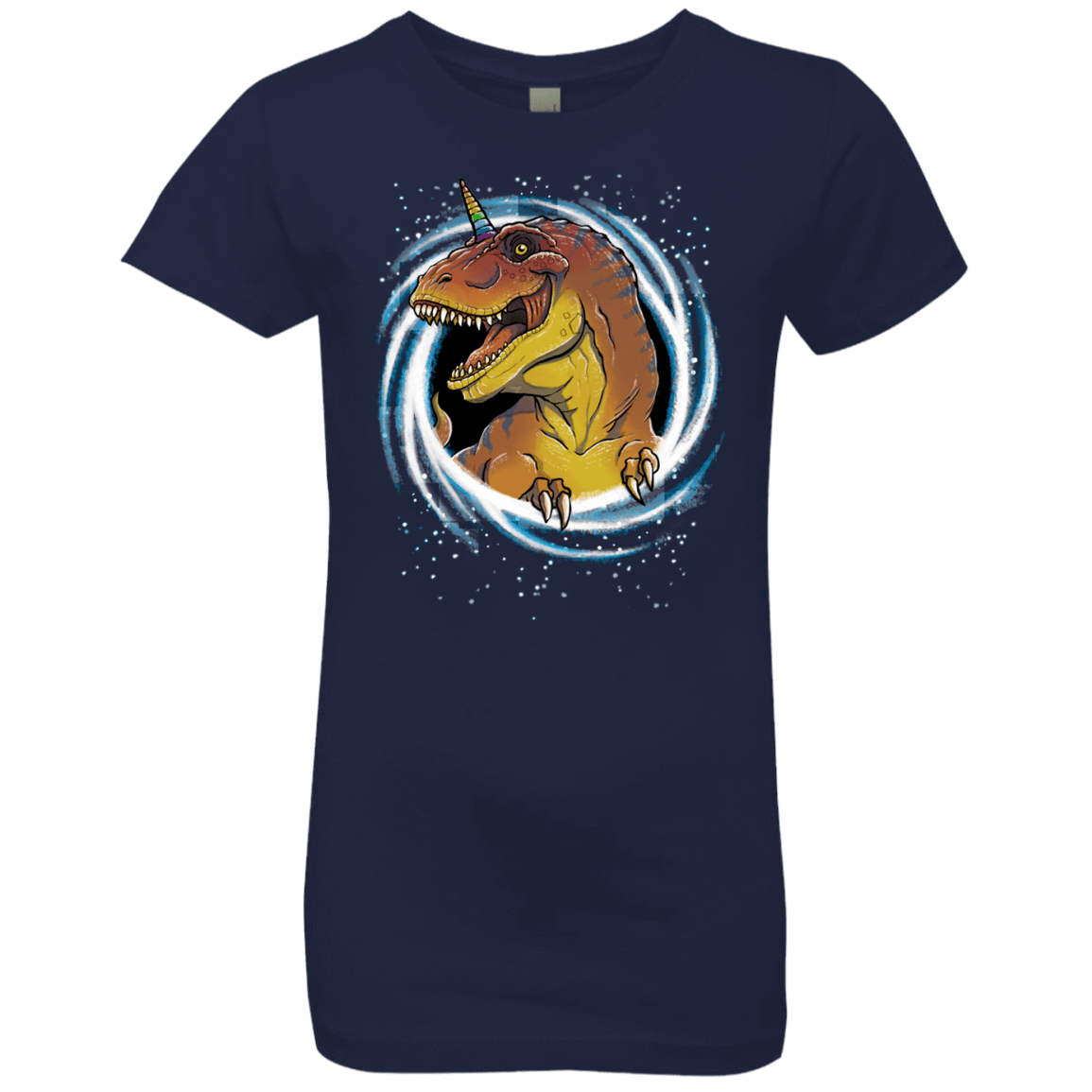 T-Shirts Midnight Navy / YXS Unicornsaurus-Rex Girls Premium T-Shirt