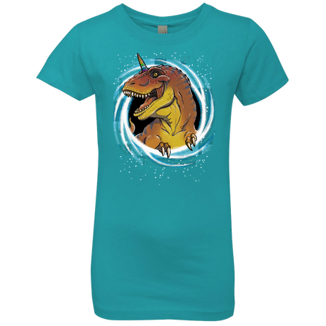T-Shirts Tahiti Blue / YXS Unicornsaurus-Rex Girls Premium T-Shirt