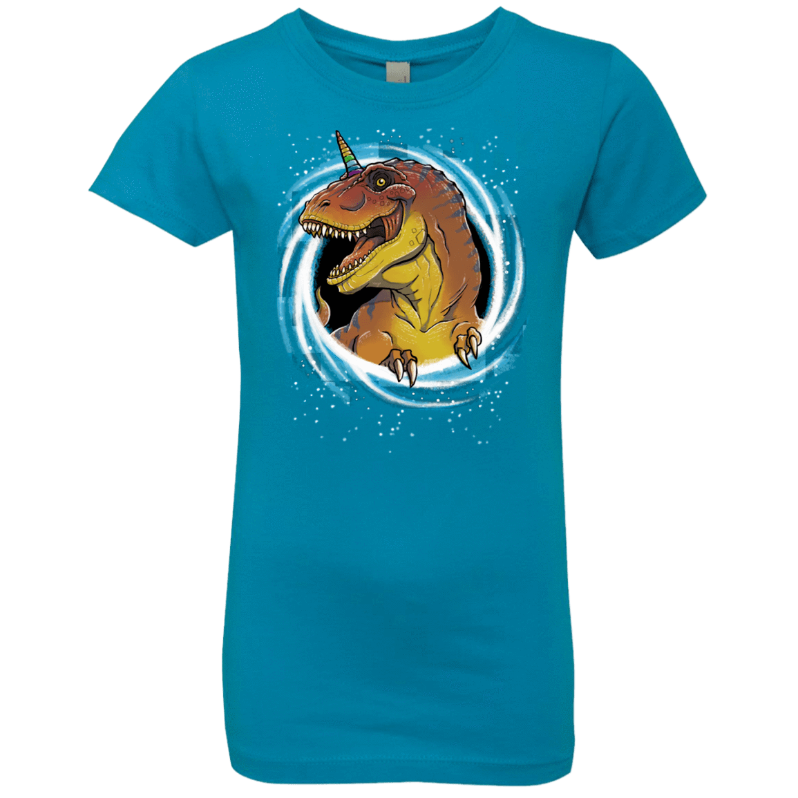 T-Shirts Turquoise / YXS Unicornsaurus-Rex Girls Premium T-Shirt