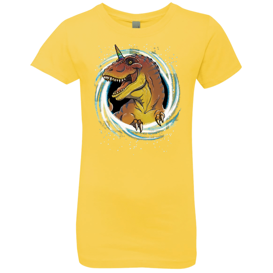 T-Shirts Vibrant Yellow / YXS Unicornsaurus-Rex Girls Premium T-Shirt