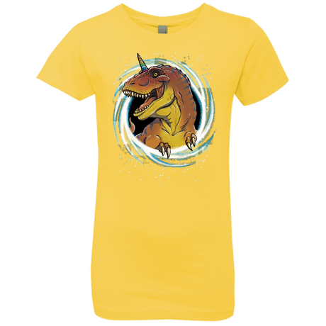 T-Shirts Vibrant Yellow / YXS Unicornsaurus-Rex Girls Premium T-Shirt