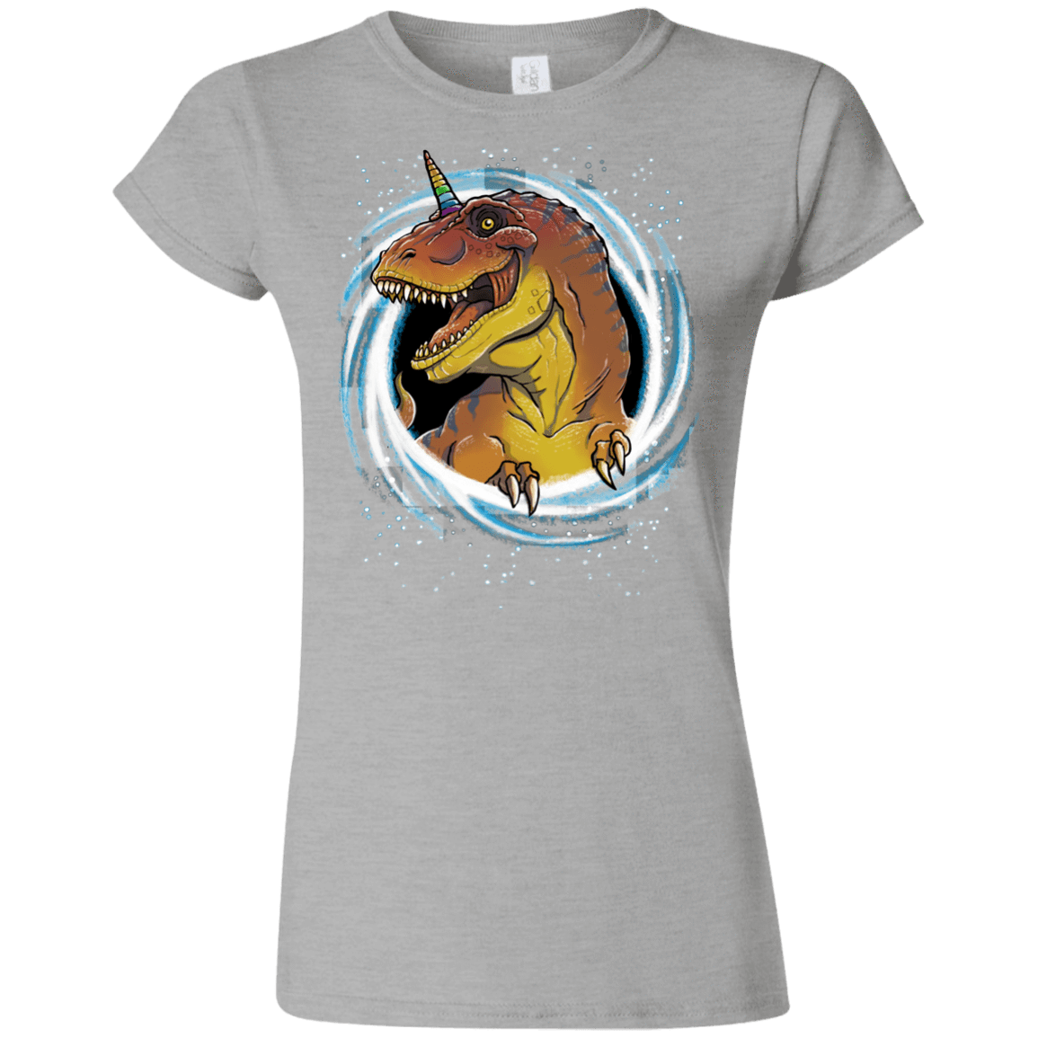 T-Shirts Sport Grey / S Unicornsaurus-Rex Junior Slimmer-Fit T-Shirt