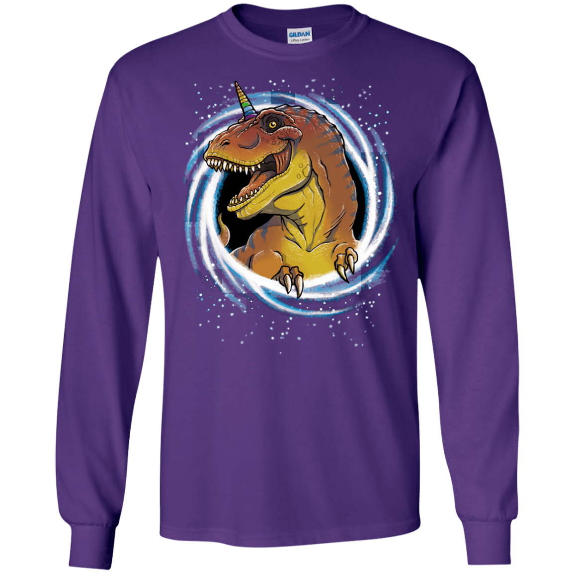 Unicornsaurus-Rex Men's Long Sleeve T-Shirt