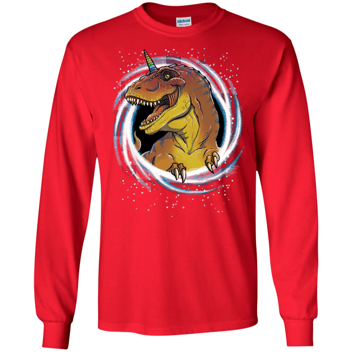 Unicornsaurus-Rex Men's Long Sleeve T-Shirt