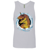 T-Shirts Heather Grey / S Unicornsaurus-Rex Men's Premium Tank Top