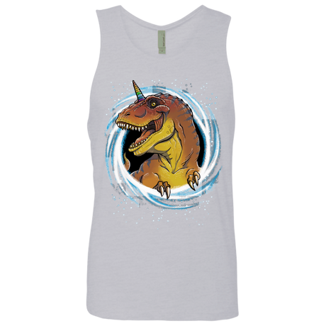 T-Shirts Heather Grey / S Unicornsaurus-Rex Men's Premium Tank Top