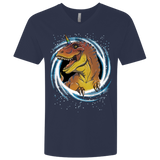 T-Shirts Midnight Navy / X-Small Unicornsaurus-Rex Men's Premium V-Neck