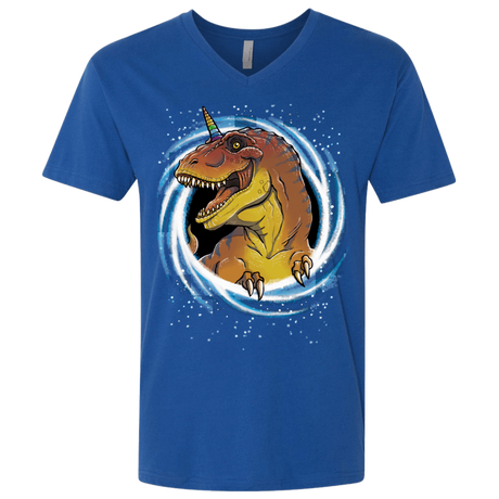 T-Shirts Royal / X-Small Unicornsaurus-Rex Men's Premium V-Neck