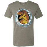 T-Shirts Venetian Grey / S Unicornsaurus-Rex Men's Triblend T-Shirt