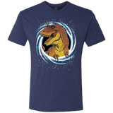 T-Shirts Vintage Navy / S Unicornsaurus-Rex Men's Triblend T-Shirt