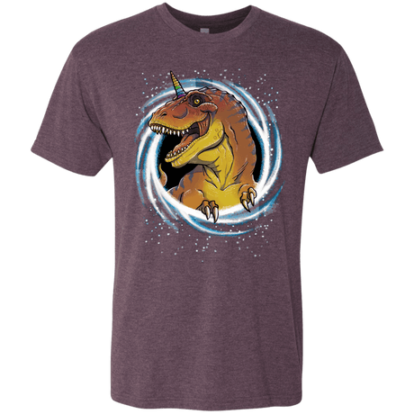 T-Shirts Vintage Purple / S Unicornsaurus-Rex Men's Triblend T-Shirt