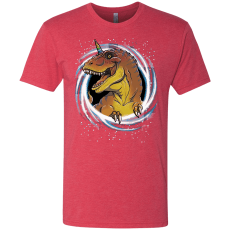 T-Shirts Vintage Red / S Unicornsaurus-Rex Men's Triblend T-Shirt