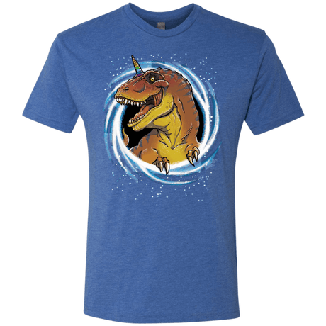 T-Shirts Vintage Royal / S Unicornsaurus-Rex Men's Triblend T-Shirt