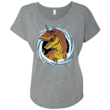 Unicornsaurus-Rex Triblend Dolman Sleeve