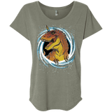 Unicornsaurus-Rex Triblend Dolman Sleeve
