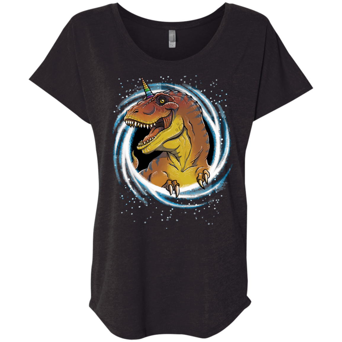 Unicornsaurus-Rex Triblend Dolman Sleeve