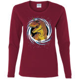 T-Shirts Cardinal / S Unicornsaurus-Rex Women's Long Sleeve T-Shirt