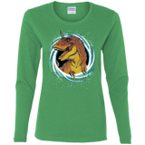 T-Shirts Irish Green / S Unicornsaurus-Rex Women's Long Sleeve T-Shirt