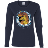 T-Shirts Navy / S Unicornsaurus-Rex Women's Long Sleeve T-Shirt