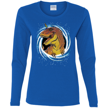 T-Shirts Royal / S Unicornsaurus-Rex Women's Long Sleeve T-Shirt