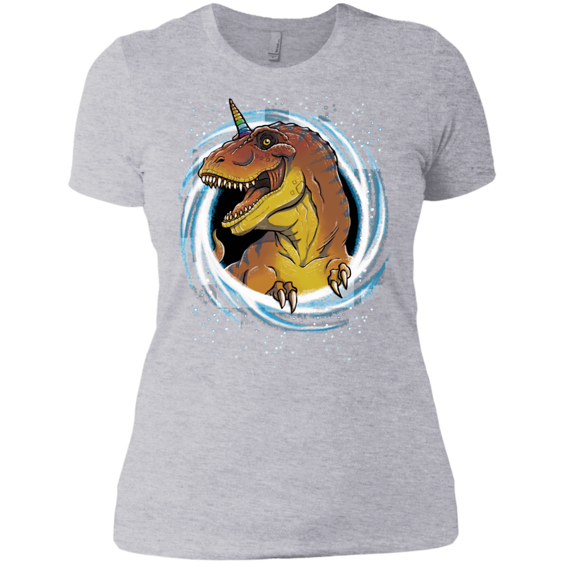 T-Shirts Heather Grey / X-Small Unicornsaurus-Rex Women's Premium T-Shirt