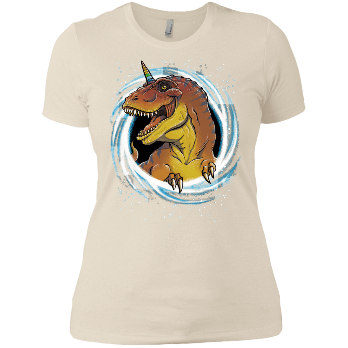 T-Shirts Ivory/ / X-Small Unicornsaurus-Rex Women's Premium T-Shirt