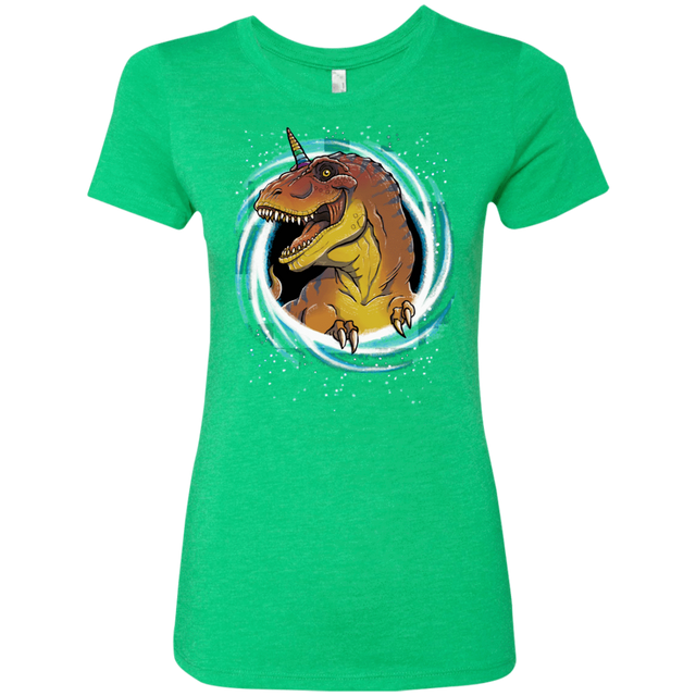 T-Shirts Envy / S Unicornsaurus-Rex Women's Triblend T-Shirt