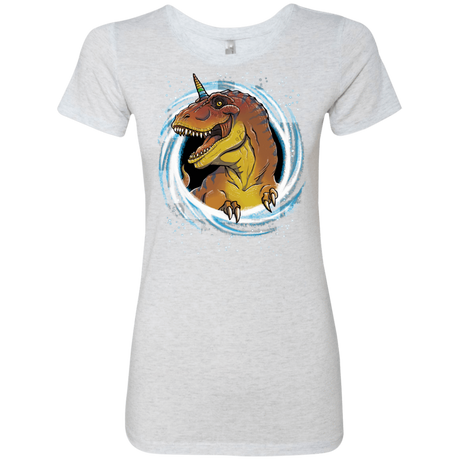 T-Shirts Heather White / S Unicornsaurus-Rex Women's Triblend T-Shirt