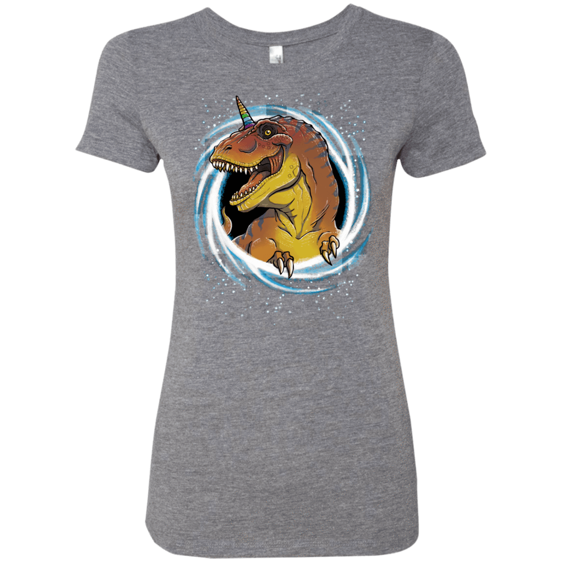T-Shirts Premium Heather / S Unicornsaurus-Rex Women's Triblend T-Shirt