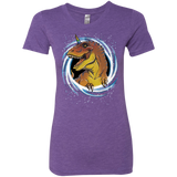 T-Shirts Purple Rush / S Unicornsaurus-Rex Women's Triblend T-Shirt