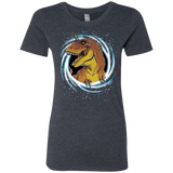 T-Shirts Vintage Navy / S Unicornsaurus-Rex Women's Triblend T-Shirt