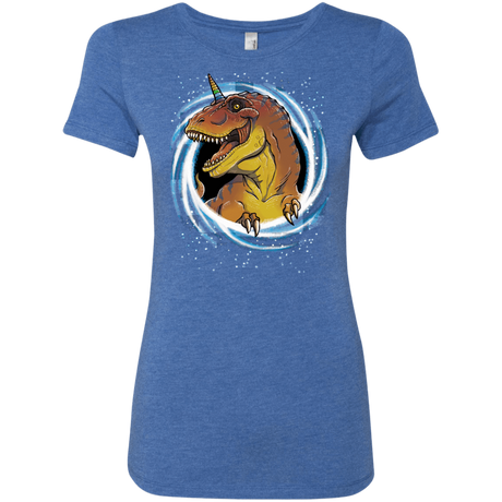 T-Shirts Vintage Royal / S Unicornsaurus-Rex Women's Triblend T-Shirt
