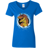 T-Shirts Royal / S Unicornsaurus-Rex Women's V-Neck T-Shirt
