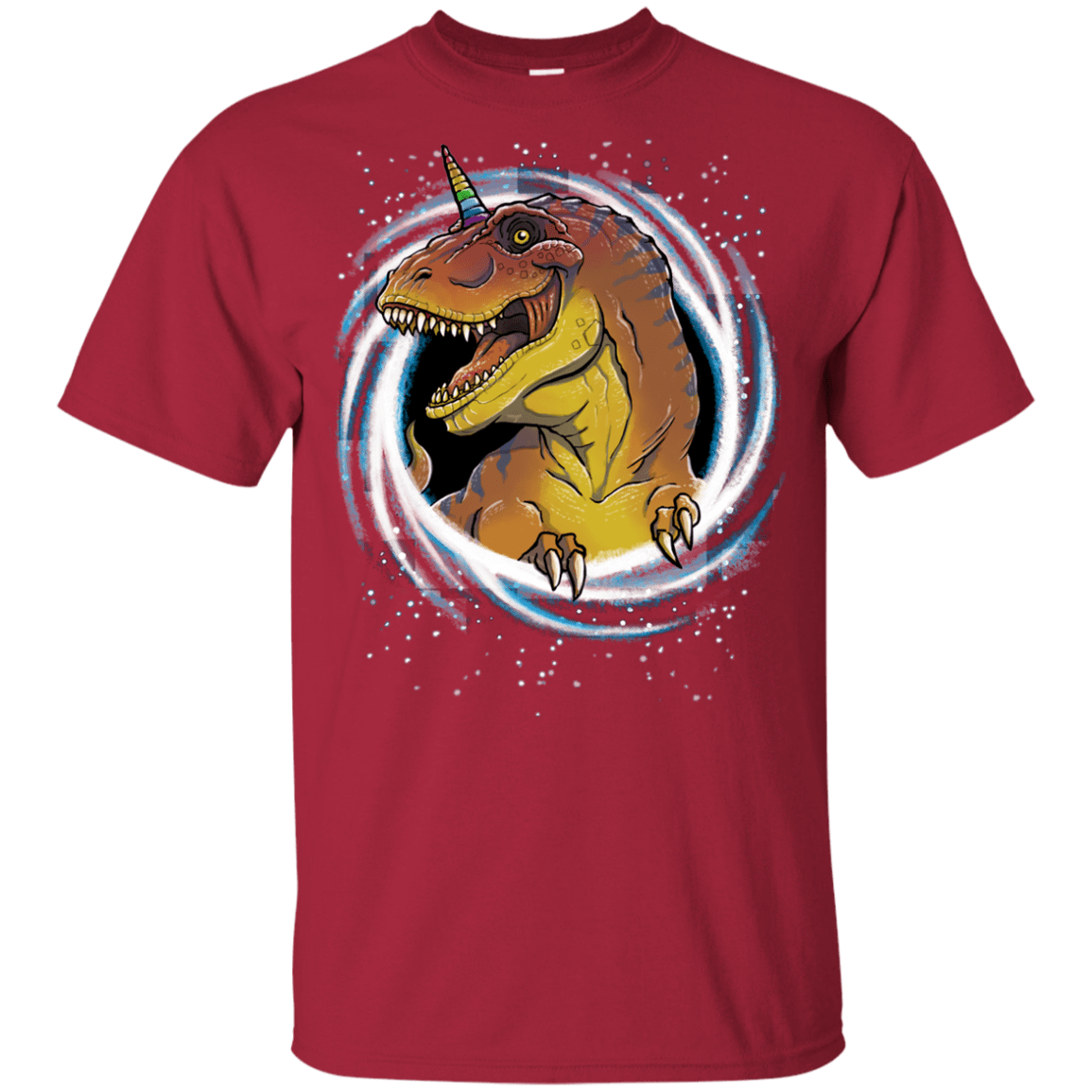 T-Shirts Cardinal / YXS Unicornsaurus-Rex Youth T-Shirt