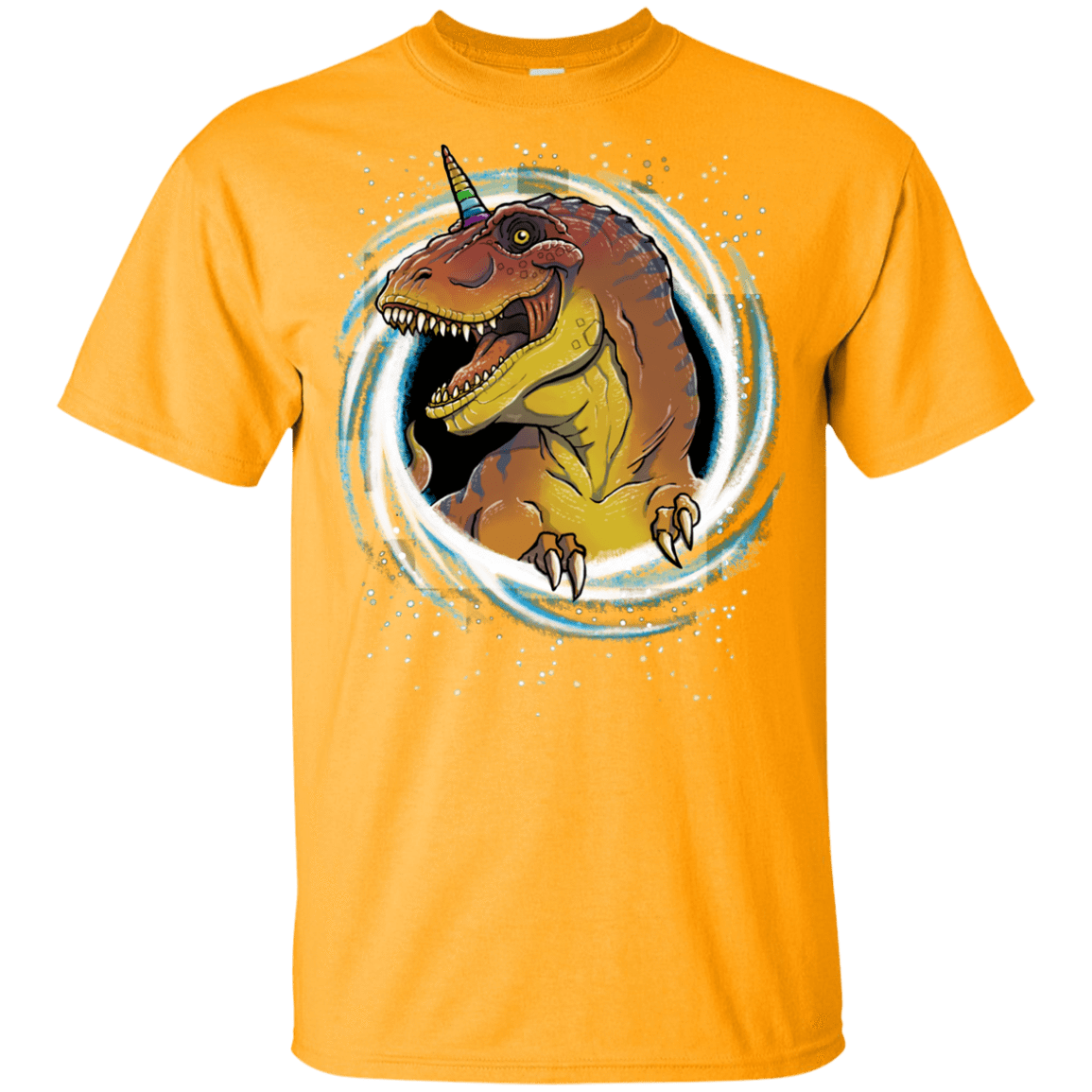 T-Shirts Gold / YXS Unicornsaurus-Rex Youth T-Shirt