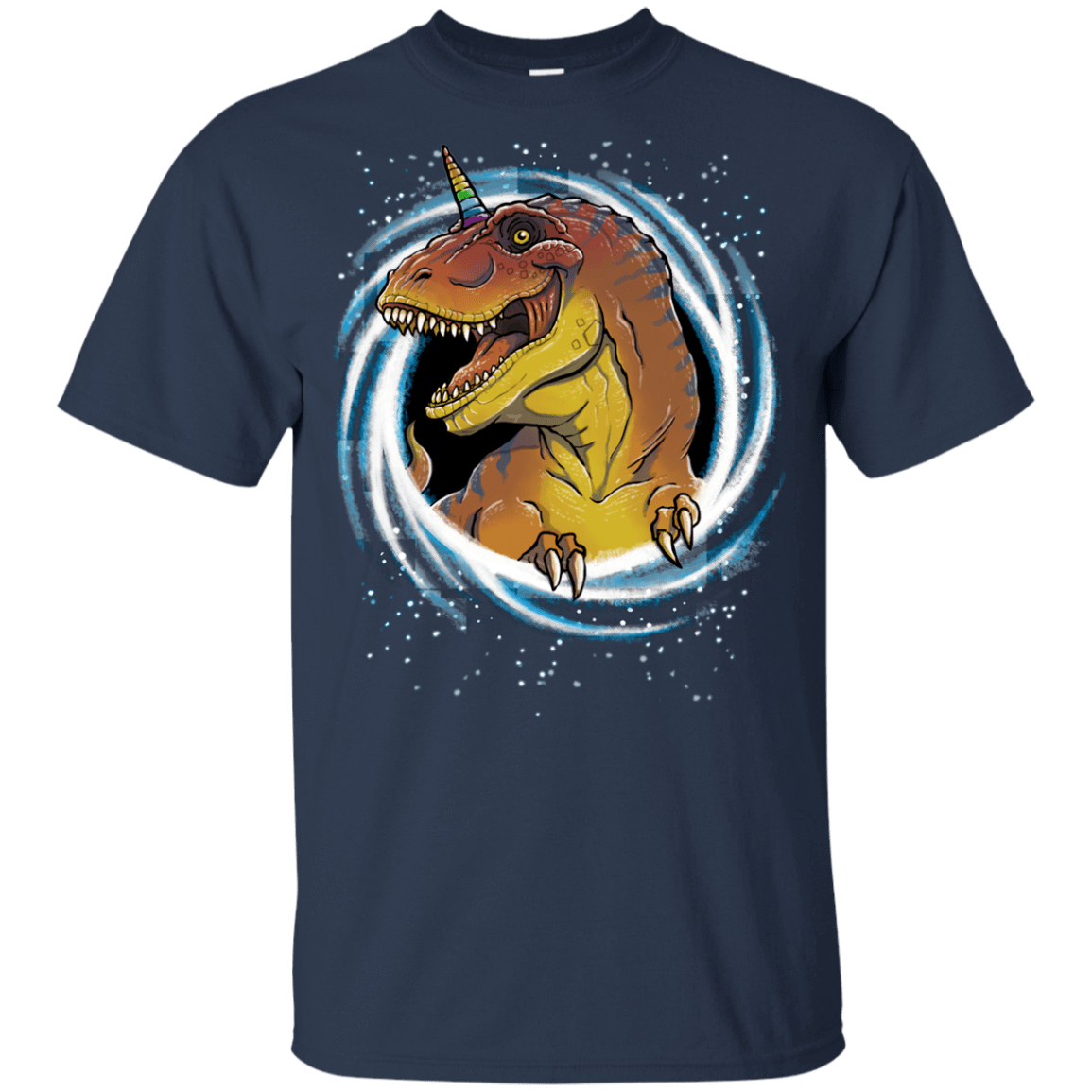 T-Shirts Navy / YXS Unicornsaurus-Rex Youth T-Shirt