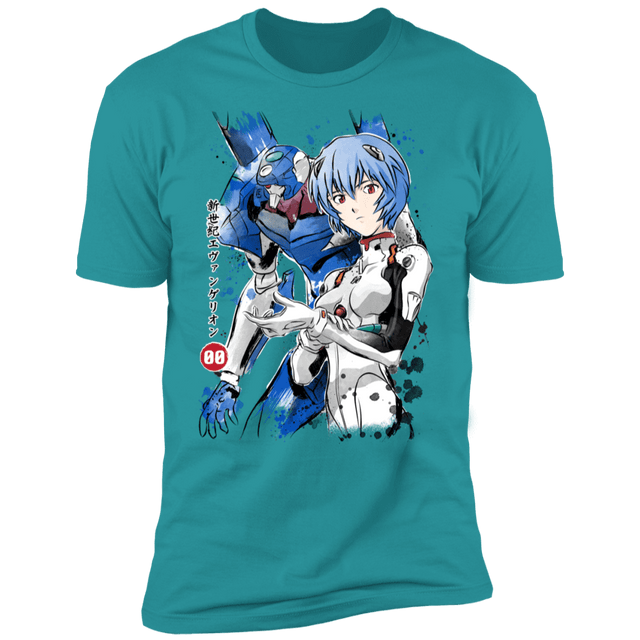 T-Shirts Tahiti Blue / S Unit 00 Watercolor Men's Premium T-Shirt