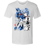 T-Shirts Heather White / S Unit 00 Watercolor Men's Triblend T-Shirt