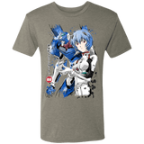 T-Shirts Venetian Grey / S Unit 00 Watercolor Men's Triblend T-Shirt