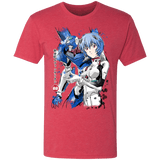 T-Shirts Vintage Red / S Unit 00 Watercolor Men's Triblend T-Shirt