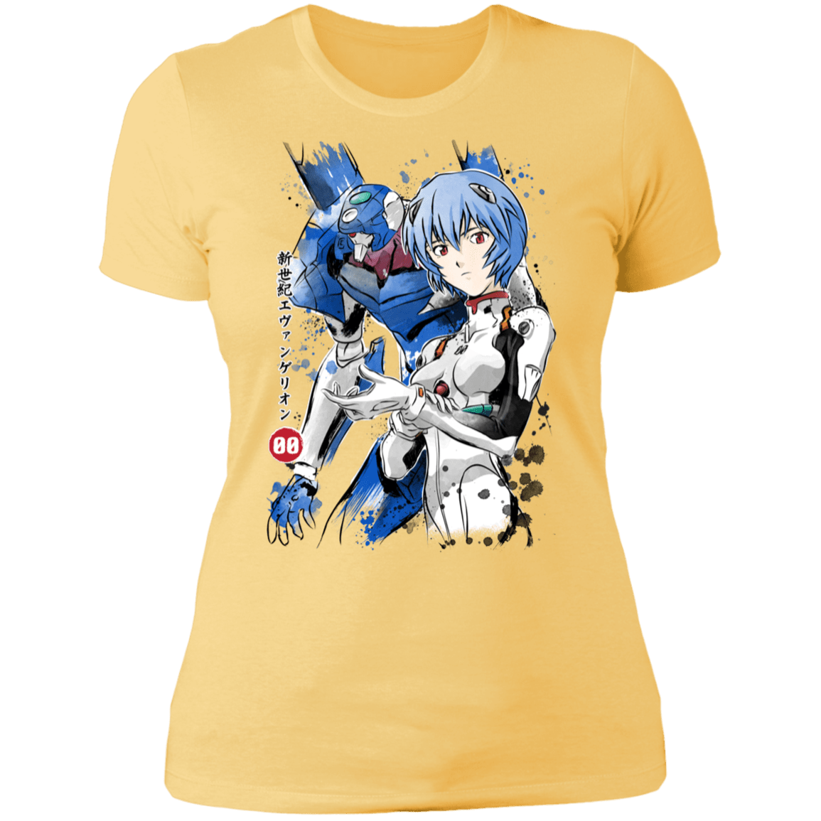 T-Shirts Banana Cream/ / S Unit 00 Watercolor Women's Premium T-Shirt