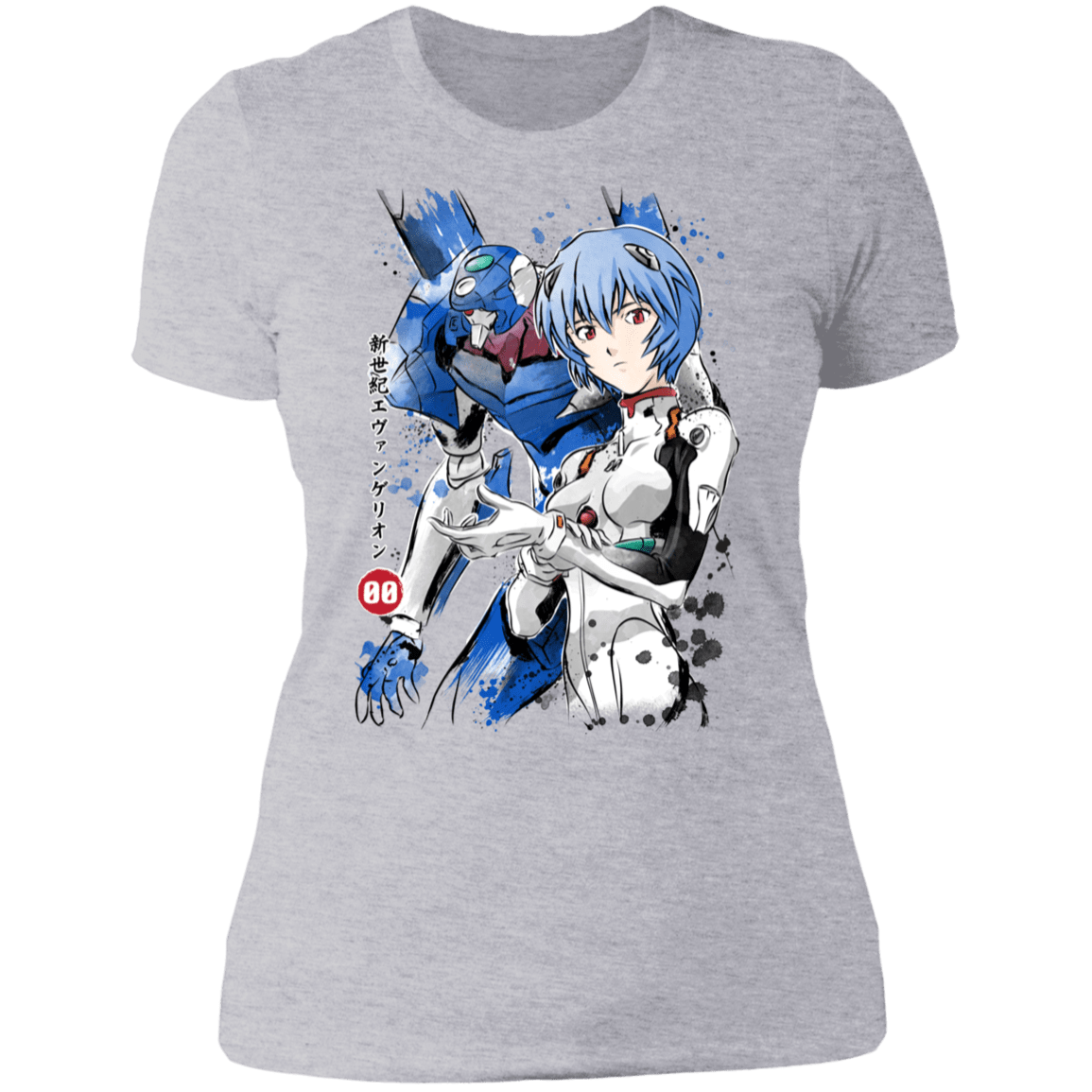 T-Shirts Heather Grey / S Unit 00 Watercolor Women's Premium T-Shirt