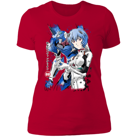 T-Shirts Red / S Unit 00 Watercolor Women's Premium T-Shirt