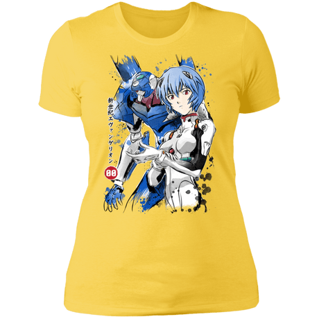 T-Shirts Vibrant Yellow / S Unit 00 Watercolor Women's Premium T-Shirt