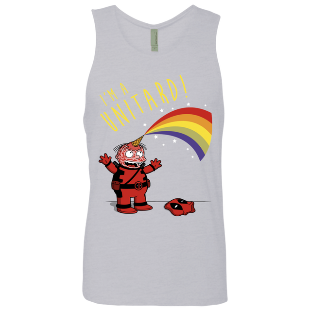 T-Shirts Heather Grey / S unitard-Raffiti Men's Premium Tank Top