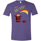 T-Shirts Heather Purple / S unitard-Raffiti Men's Semi-Fitted Softstyle