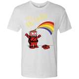 T-Shirts Heather White / S unitard-Raffiti Men's Triblend T-Shirt